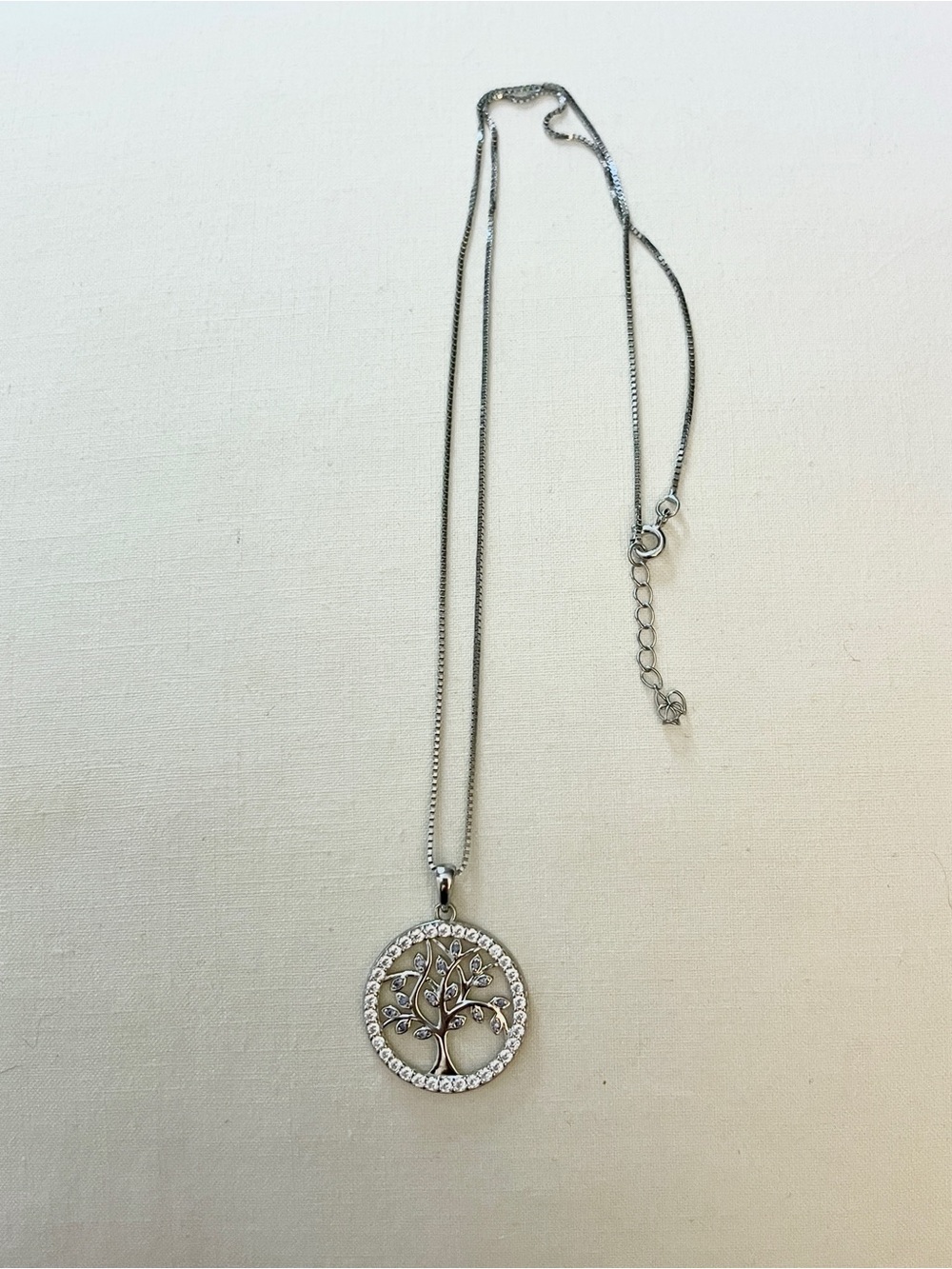 Tree of Life Sterling Silver Pendant Necklace - NIB never worn
